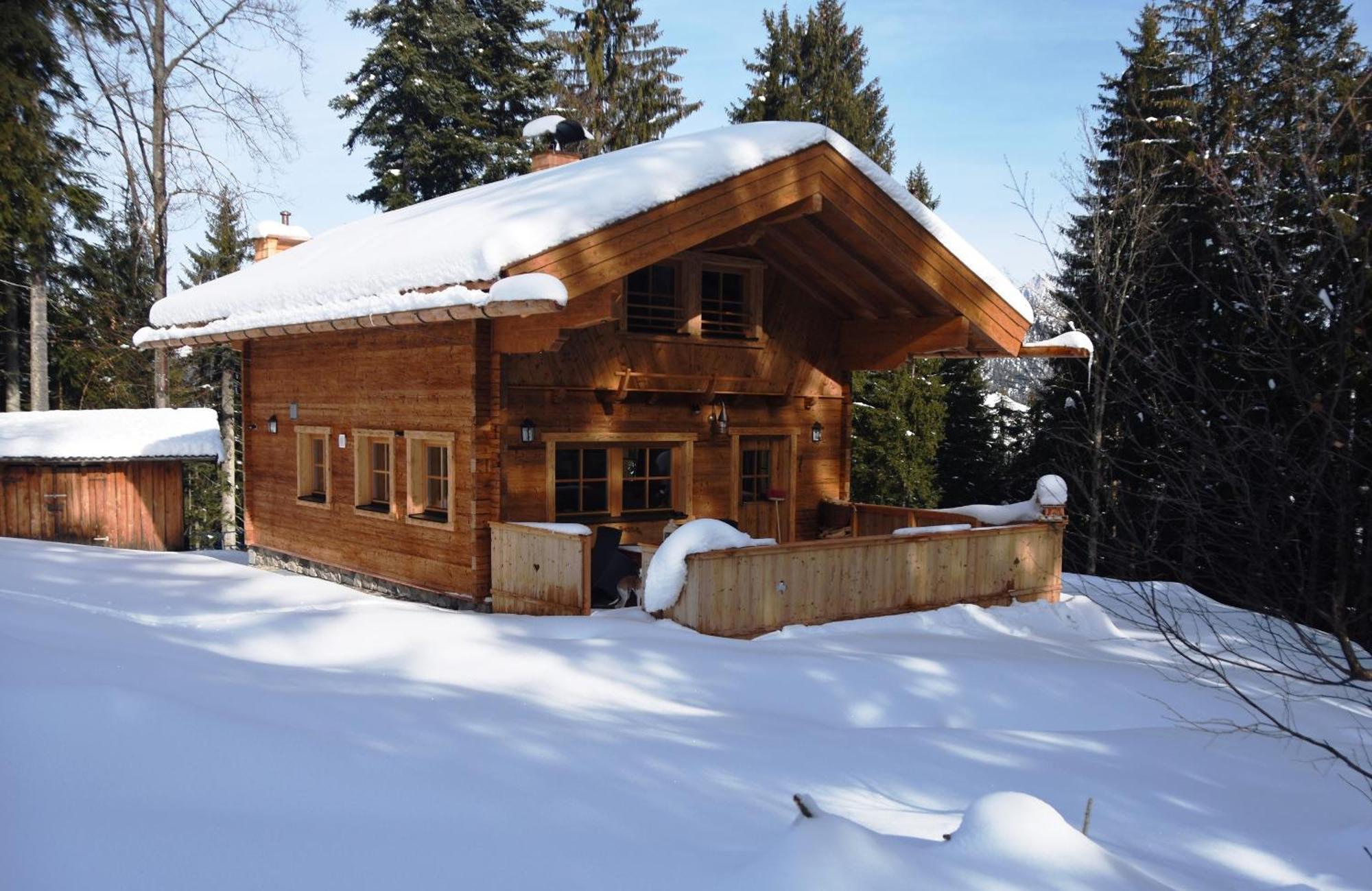 Chalet Haberlhuette Fieberbrunn Exterior photo