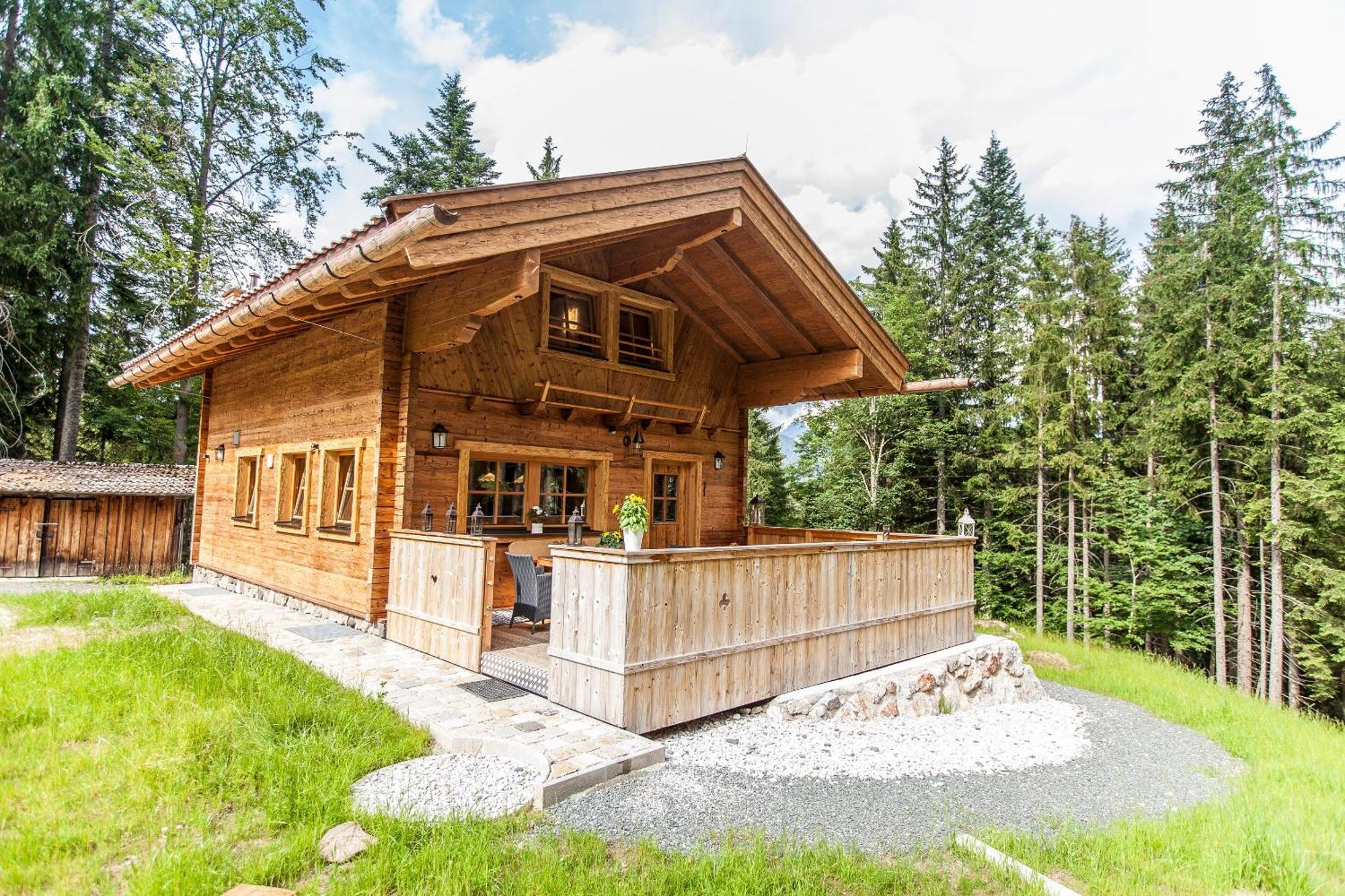 Chalet Haberlhuette Fieberbrunn Exterior photo